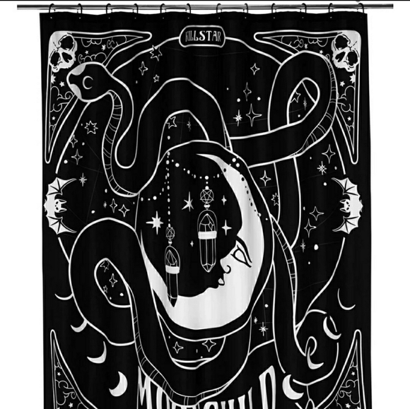 Killstar Bath Killstar New Moonchild Shower Curtain Poshmark